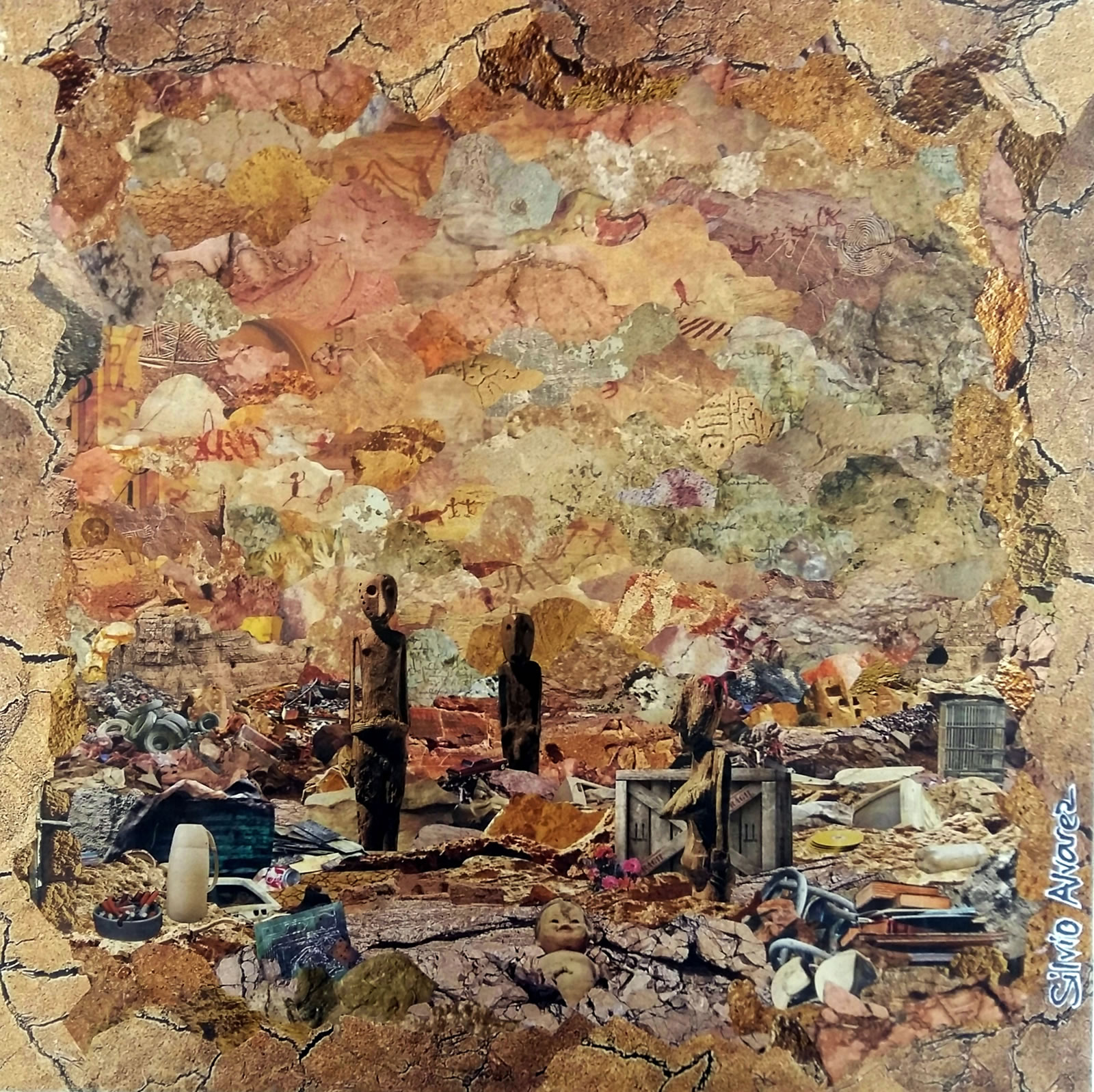 Collage rupestre