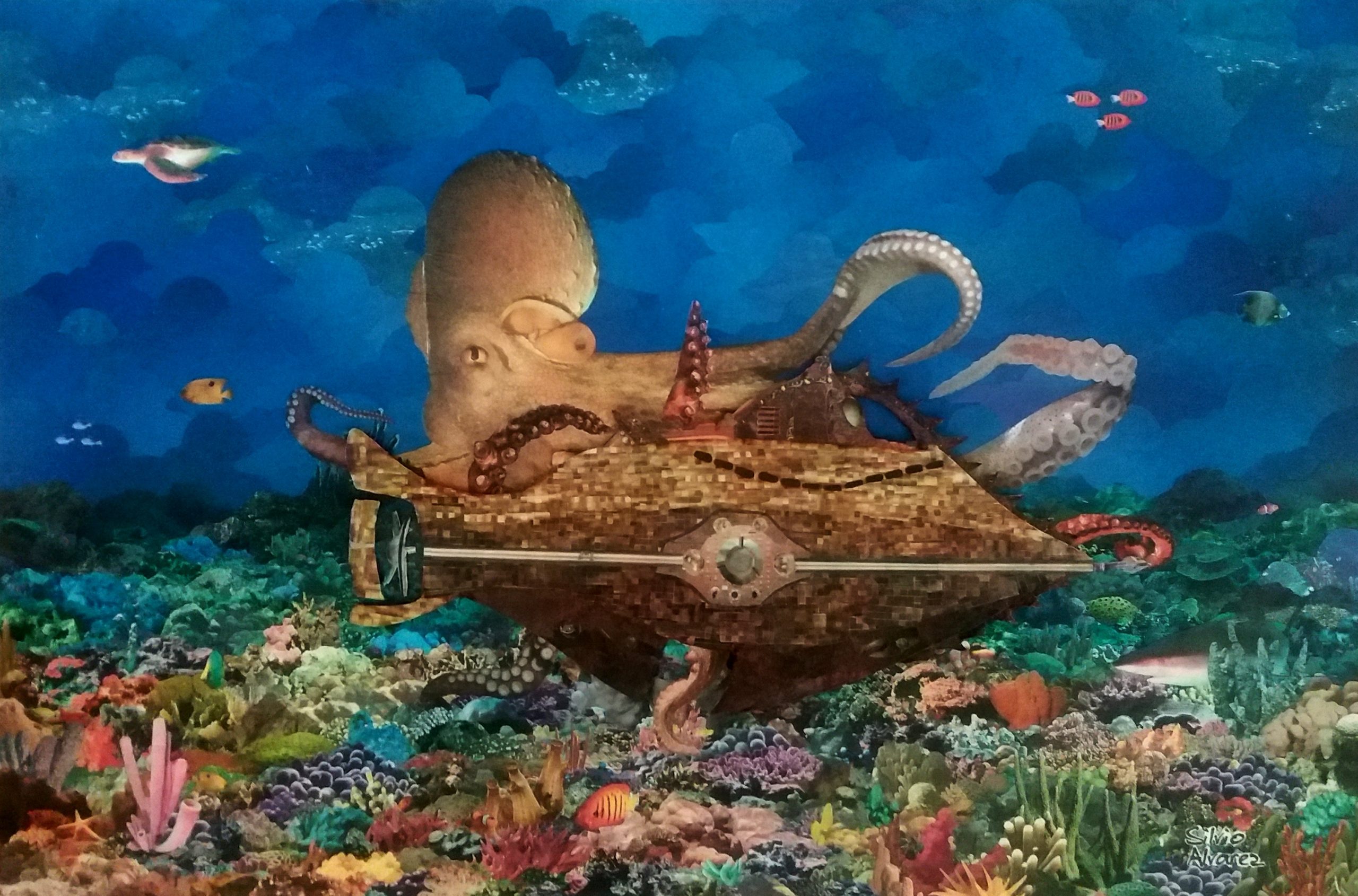 Vinte mil léguas submarinas – Silvio Alvarez